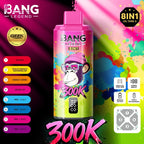 BANG LEGEND 300K Matrix – Wielozadaniowy System 8w1 z nikotyną 5% (8 Smaków w 1 Urządzeniu)
