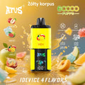 ATVS Disposable 60 000 zaciągnięć: 4-w-1 smakowy, Jabłko lodowe | Guawa | Mango lodowe | Dynia melonowa