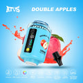 ATVS E-Hookah Head 120K PUFFS — panel LED oraz wskaźnik poziomu liquidu - Double Apple