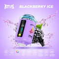 ATVS E-Hookah Head 120K PUFFS — panel LED oraz wskaźnik poziomu liquidu - Jeżyna Ice