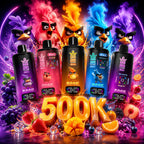 BANG KING VAPEN 500K 8w1 Jednorazowy Waporyzator | 8 smaków w jednym urządzeniu, 5% nikotyny